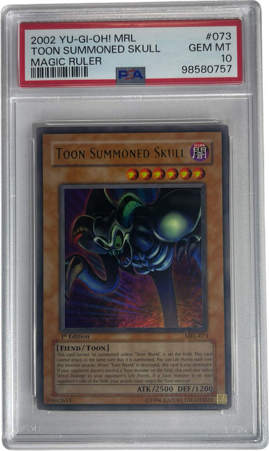 PSA 10 Toon Summoned Skull (1st MRL-073)